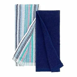 Food Network™ Kitchen Linens*Food Network Awning Stripe Kitchen Towel 2-Pk.