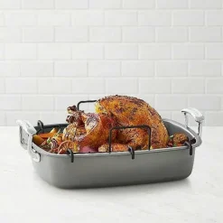 Food Network™ Cookware & Bakeware*Food Network 17-In. Nonstick Roaster With Rack