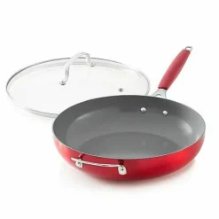 Food Network™ Cookware & Bakeware*Food Network 12-In. Saute Pan With Lid