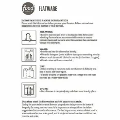 Food Network™ Flatware*Food Network 6-Pc. Classic Silver Salad Fork Set