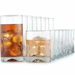 Food Network™ Drinkware & Glassware*Food Network 16-Pc. Pinch Glassware Set