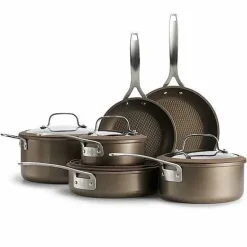 Food Network™ Cookware & Bakeware*Food Network 10-Pc. Textured Titanium Nonstick Cookware Set