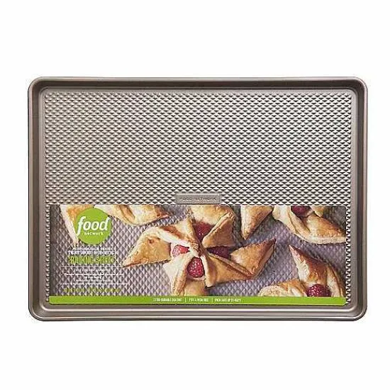 Food Network™ Cookware & Bakeware*Food Network Performance Series Textured Nonstick Half-Sheet Pan
