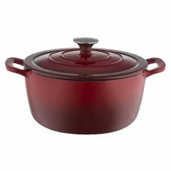 Food Network™ Cookware & Bakeware*Food Network 3.5-Qt. Ombre Enameled Cast-Iron Dutch Oven