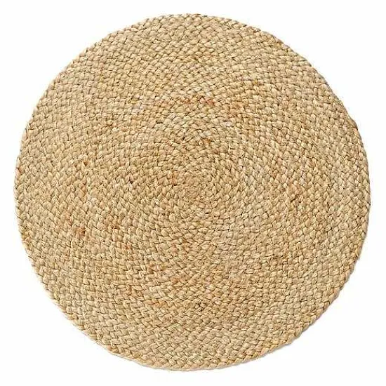 Food Network™ Table Linens*Food Network Round Jute Placemat Brown