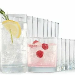 Food Network™ Drinkware & Glassware*Food Network Sleek 16-Pc. Drinkware Set