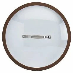 Food Network™ Cookware & Bakeware*Food Network Textured Titanium 12-In. Nonstick Covered Deep Skillet