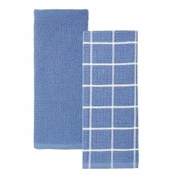 Food Network™ Kitchen Linens*Food Network Windowpane Grid Kitchen Towel 2-Pk.
